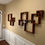 Thumbnail: Lacewood Interlinked Boxes Wall Art