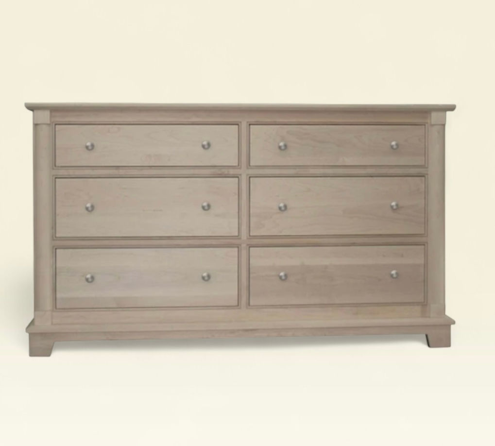 Elmira 6 drawer dresser