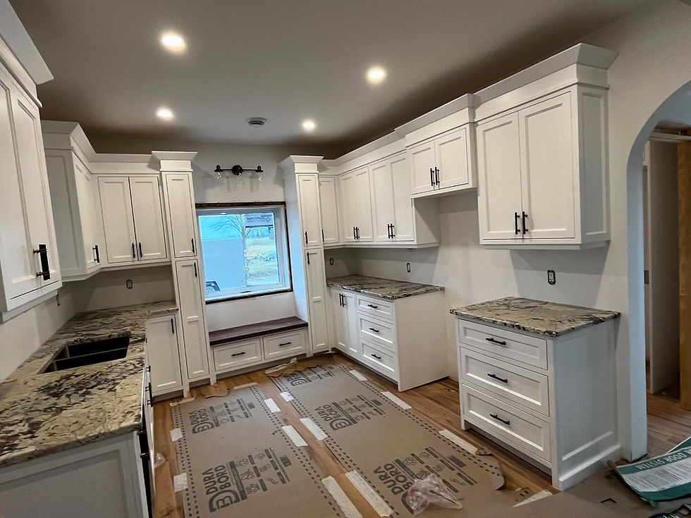 custom mennonite kitchen