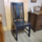 solid wood sorority chair