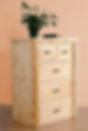 5 drawer log dresser