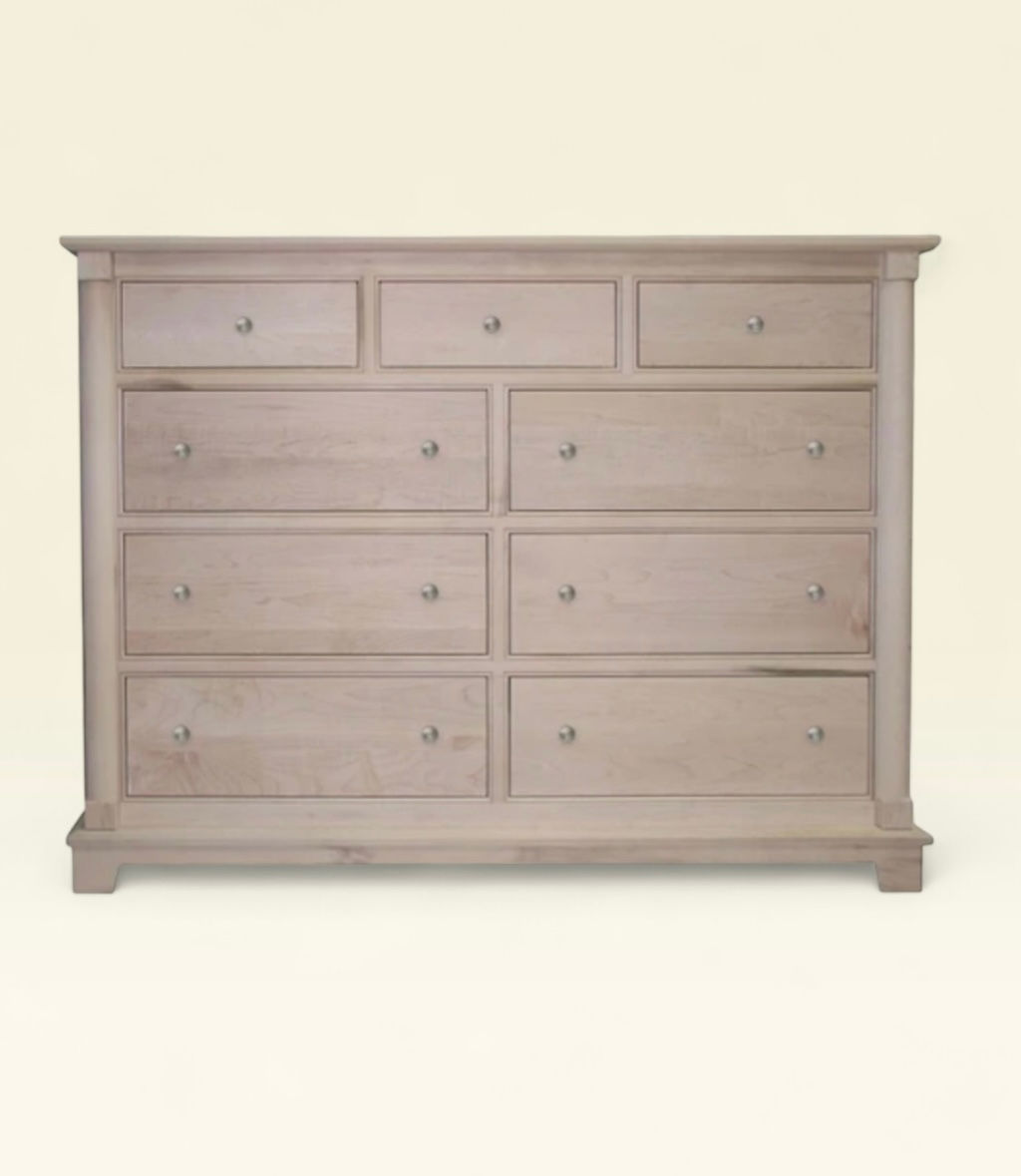 Elmira 9 Drawer High Dresser