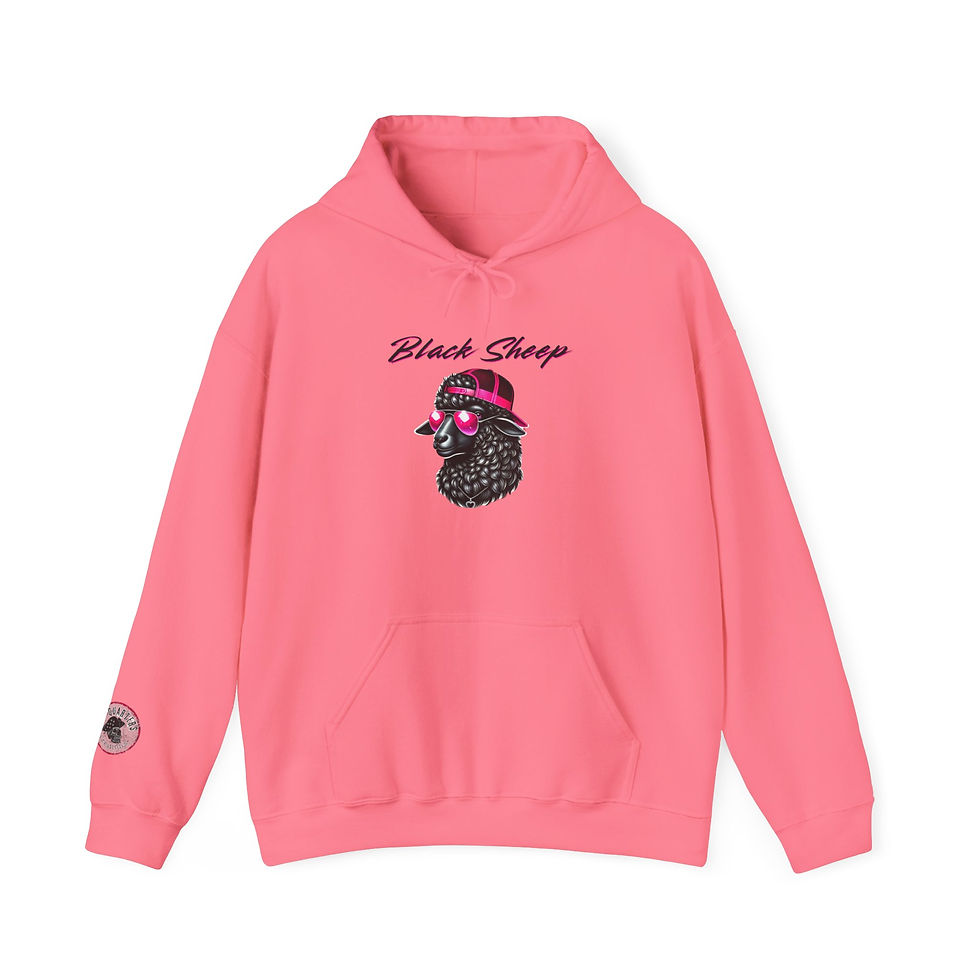 Black Sheep Hoodie – Bold Family Outcast Vibes in Streetwear Comfort Sweatshirt