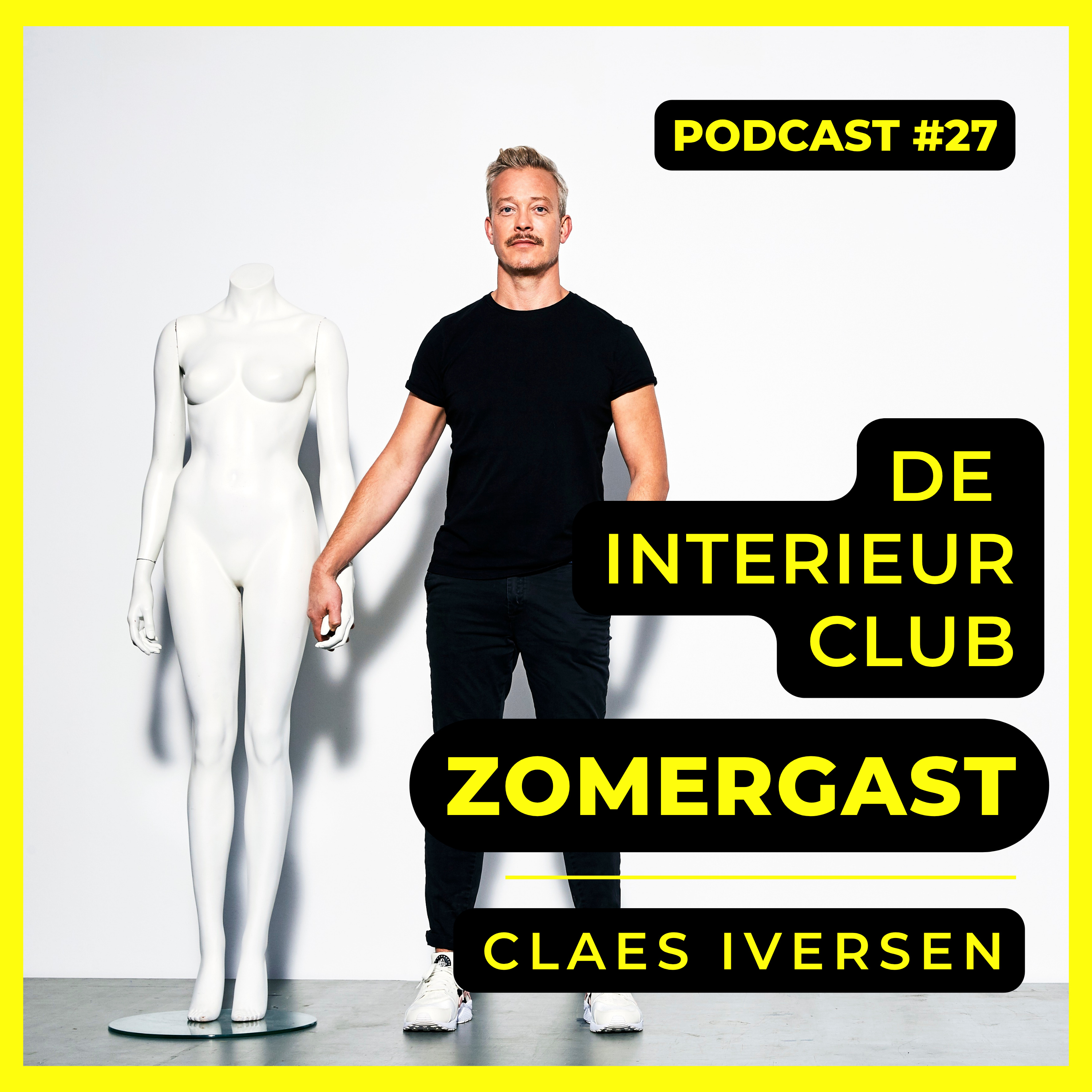 Cover van de aflevering Modeontwerper Claes Iversen over ambacht, toeval en corporate couture