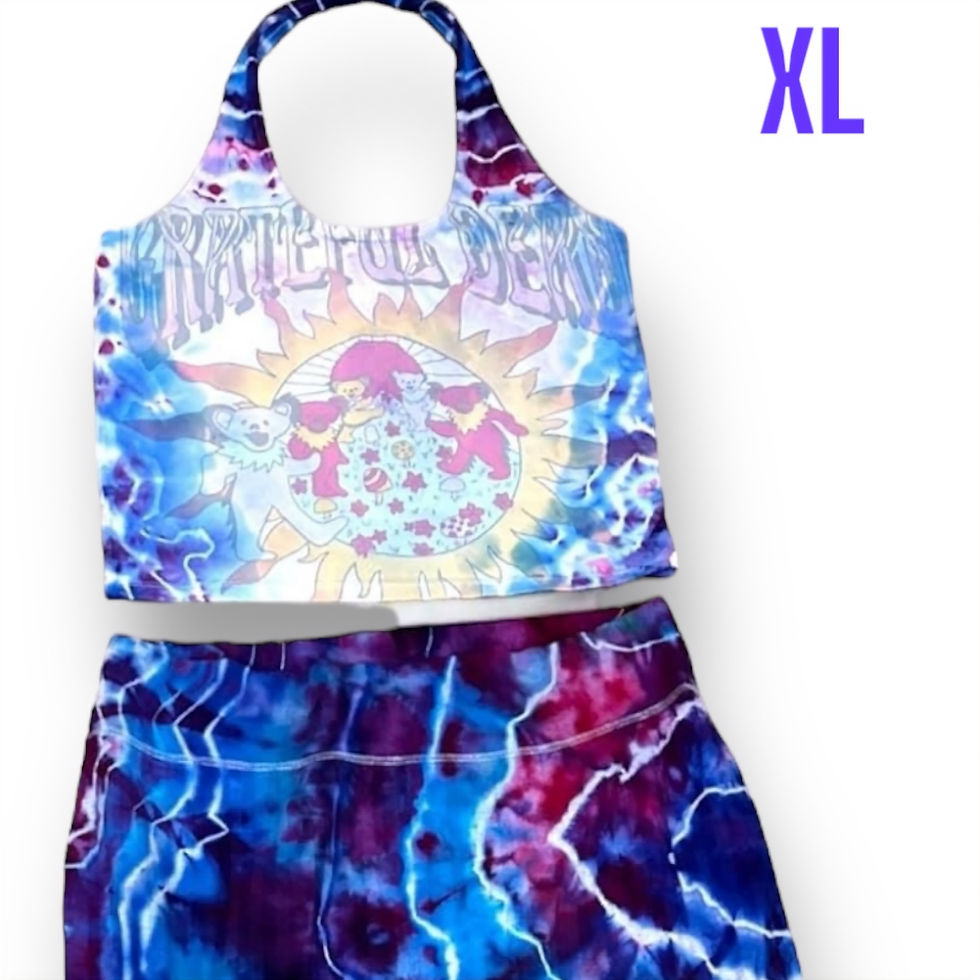 if you love the grate fun dead and unique tie dye too here's a set created by Tangled up in dyes all Dif variations available @ www.tangledupindyes.com