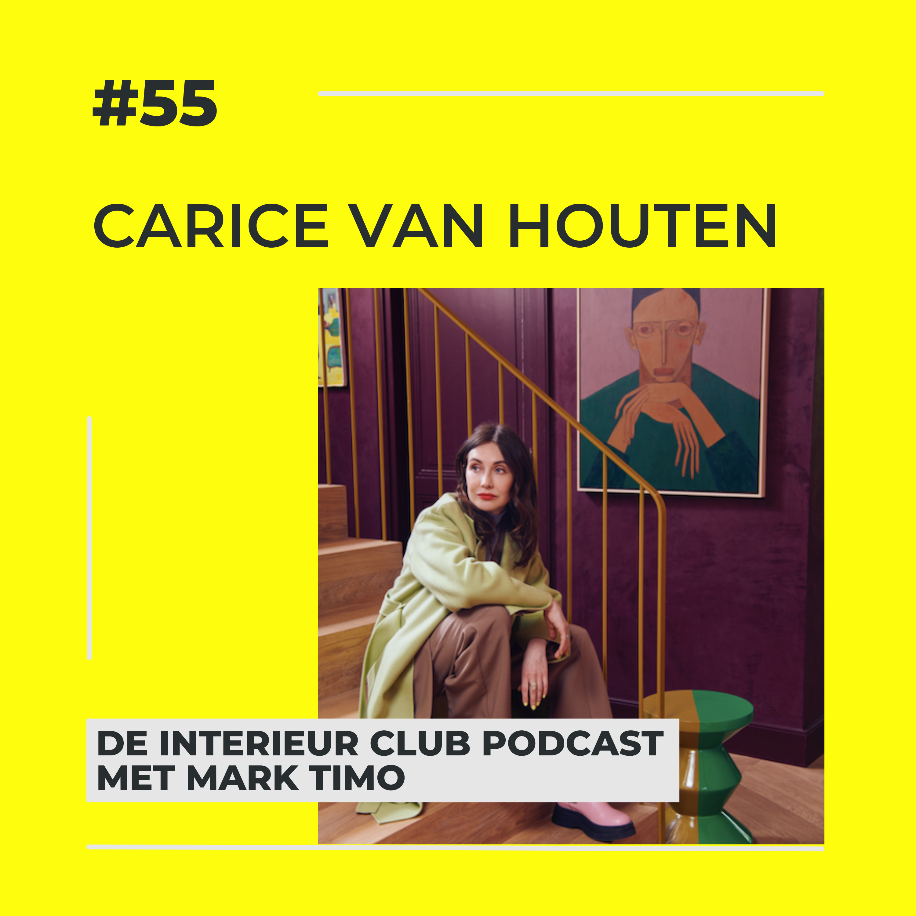 Cover van de aflevering Carice van Houten over de collab met POLSPOTTEN en het ontwerpen van haar eigen huis