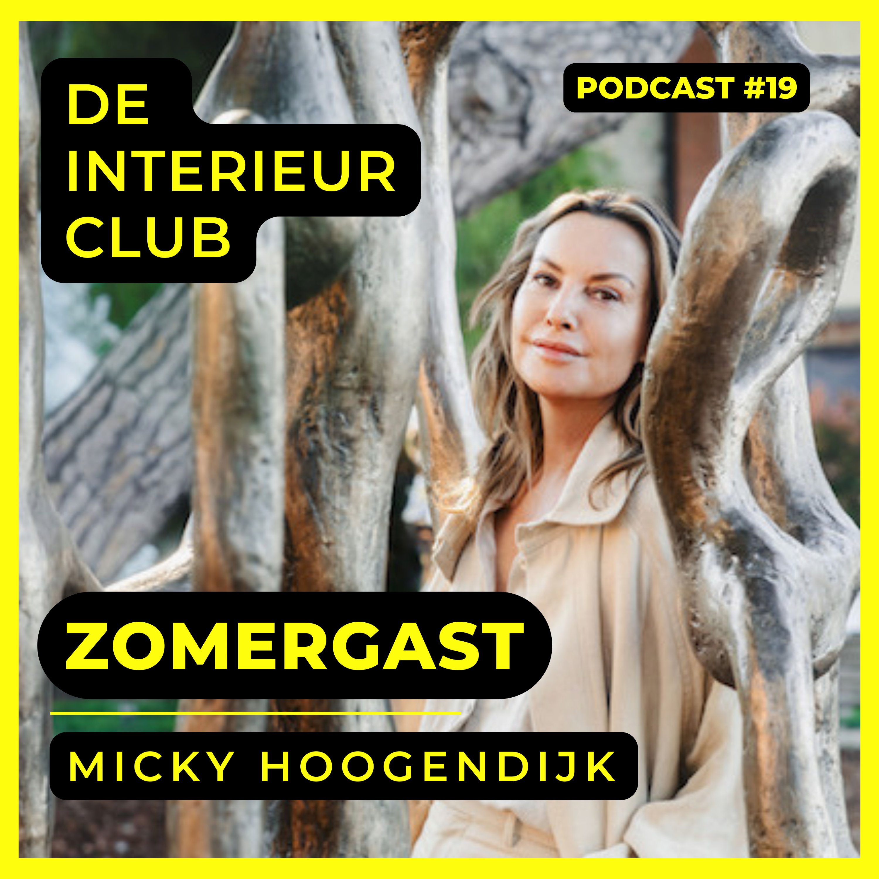Cover van de aflevering Kunstenaar Micky Hoogendijk over fotografie, brons en Huize Zonnewijzer