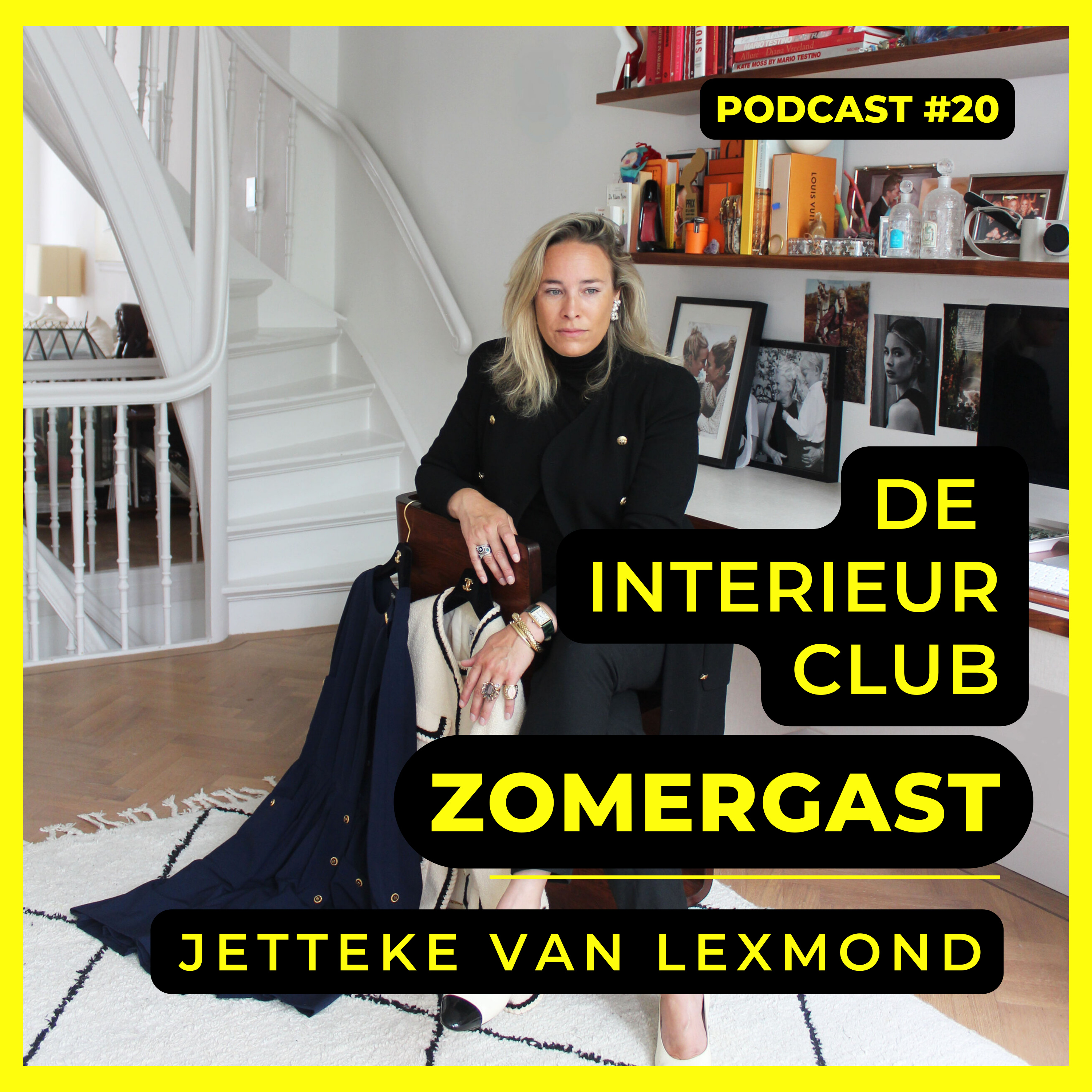 Cover van de aflevering Jetteke van Lexmond over stijl, mode en de maan