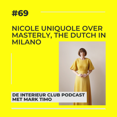 Cover van de aflevering Nicole Uniquole over Masterly, The Dutch in Milano