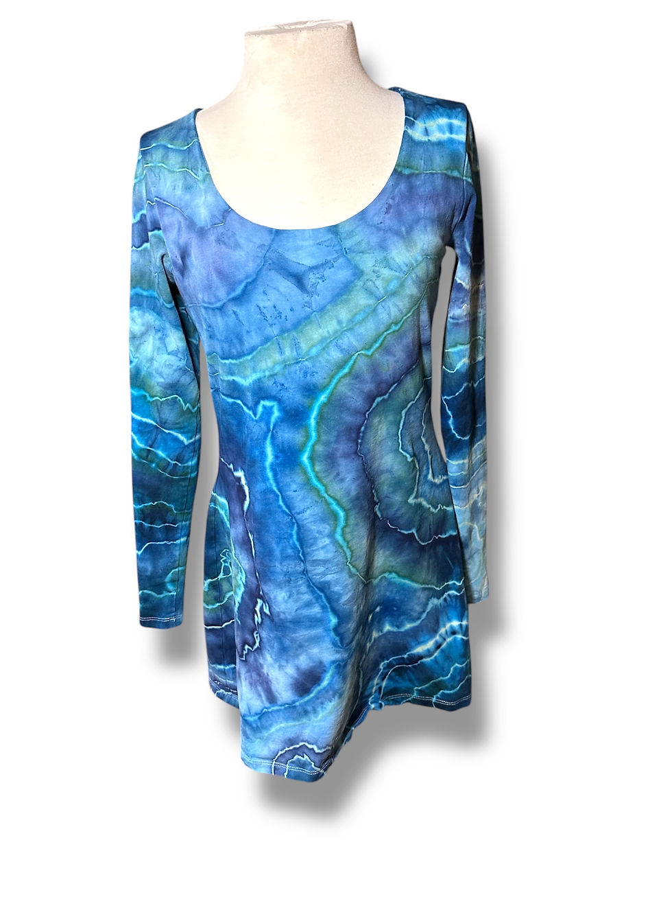vibrant colors legging set tie dye large long sleeve bra dress