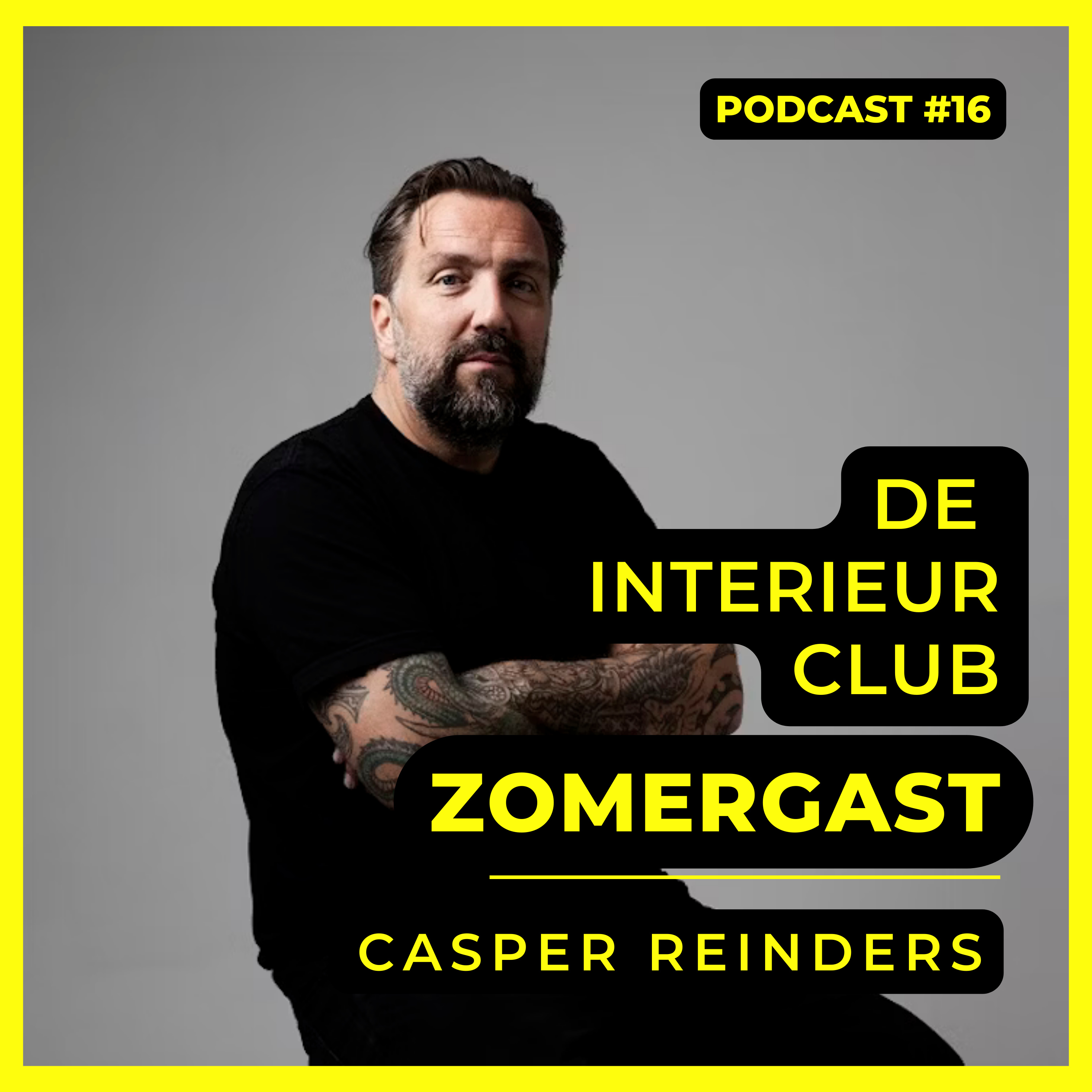 Cover van de aflevering Horecaondernemer en ontwerper Casper Reinders