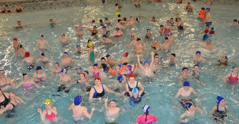kids in the pool