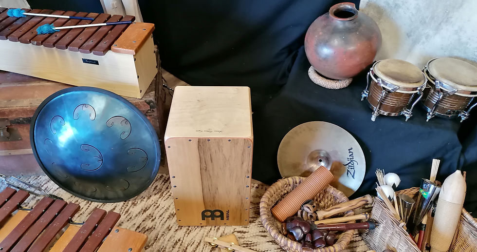 les différents petits instruments de musique d'Altermusic