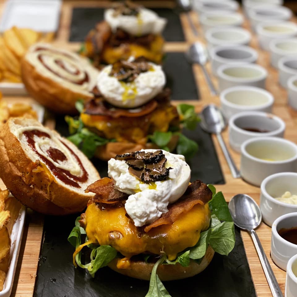 Arranged Food and Objects