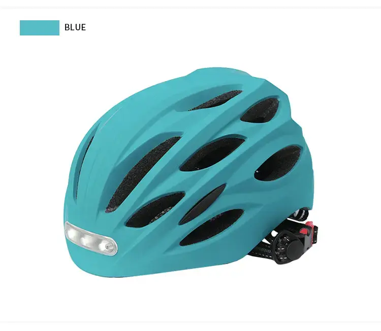 Thumbnail: USB Rechargeable Bike LED Headlight and Tail Light 3 Light Modes, Cycling Helmet
