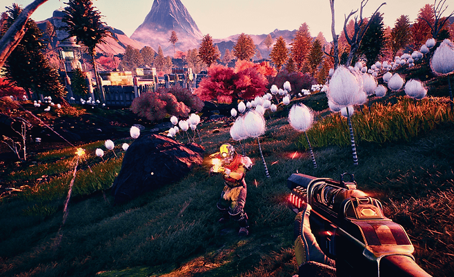 The Outer Worlds game gunfight