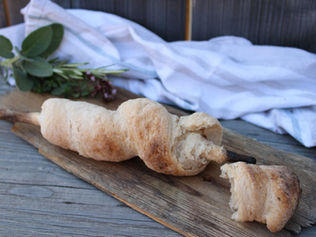 Glutenfreies Stockbrot