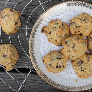 Glutenfreie Schoko-Nuss-Cookies