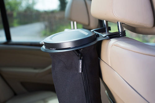 Thumbnail: Flextrash waste bin, 5L, black, biodegradable material