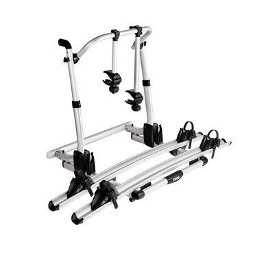 Aluminum rear carrier Excellent Short - Suitable for e-bikes - For 2 wheels