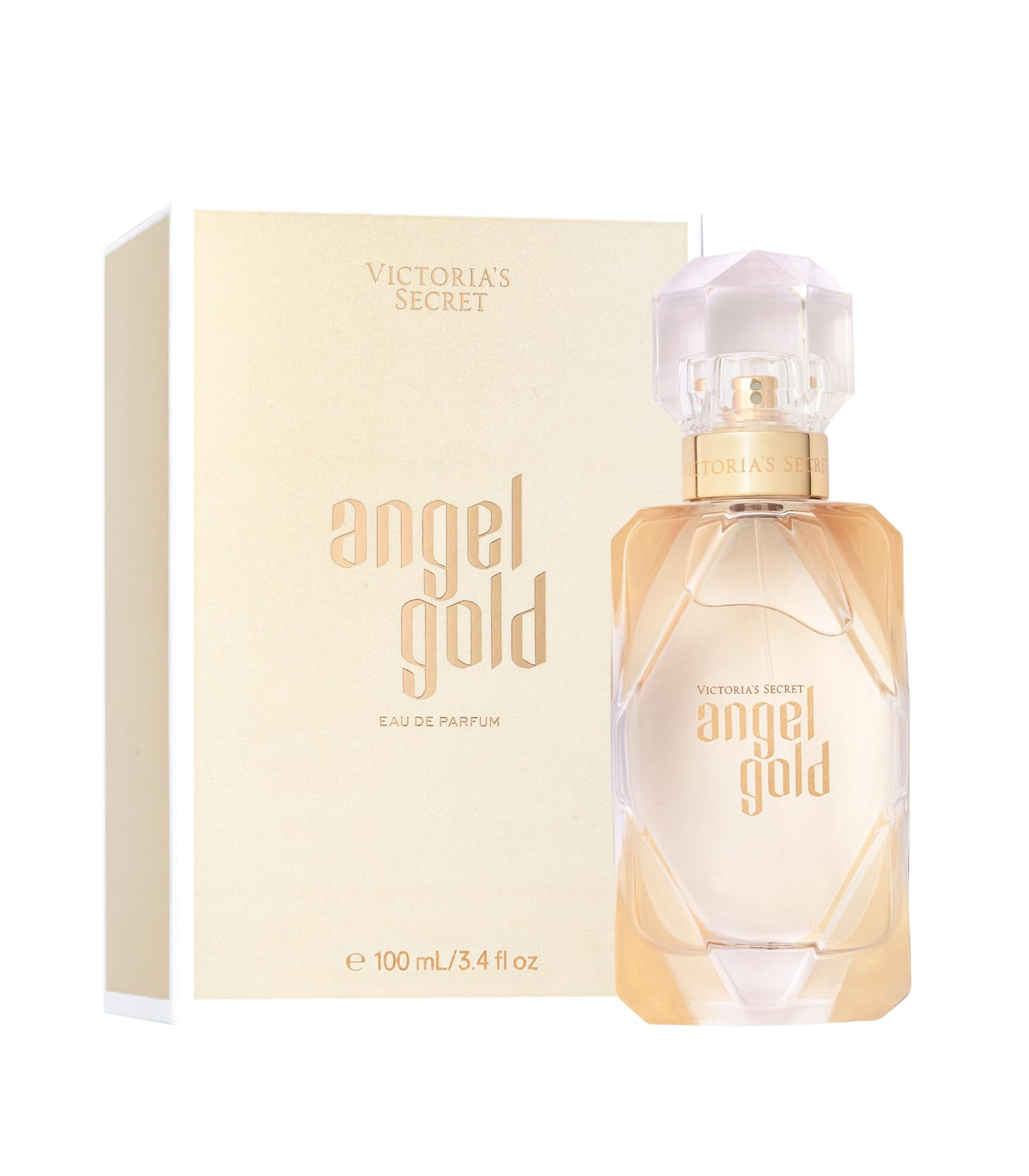Victorias Secret Angel Gold Eau de Parfum Notes of Sparkling Bergamot Gardenia &
