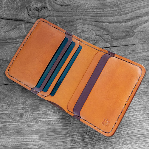 STR handmade 革財布　札入れ WALLET 