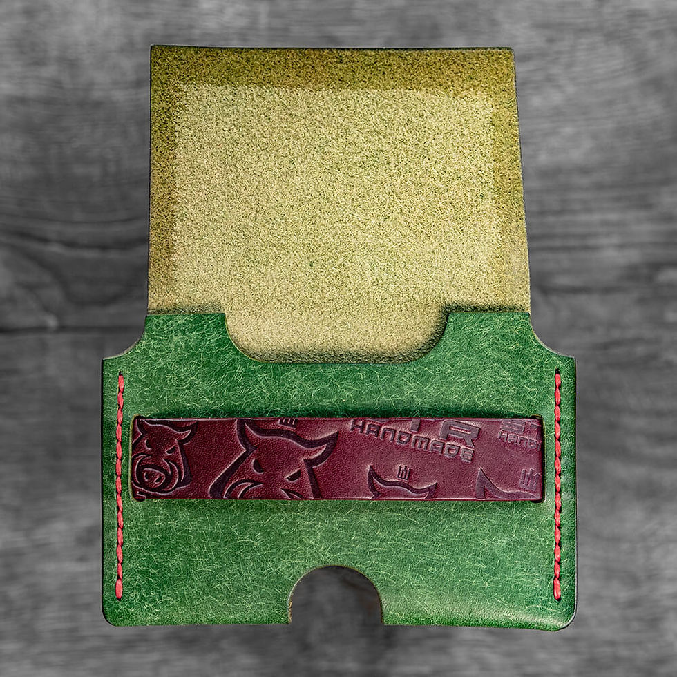 Thumbnail: PDF Template "Leaf" Card holder