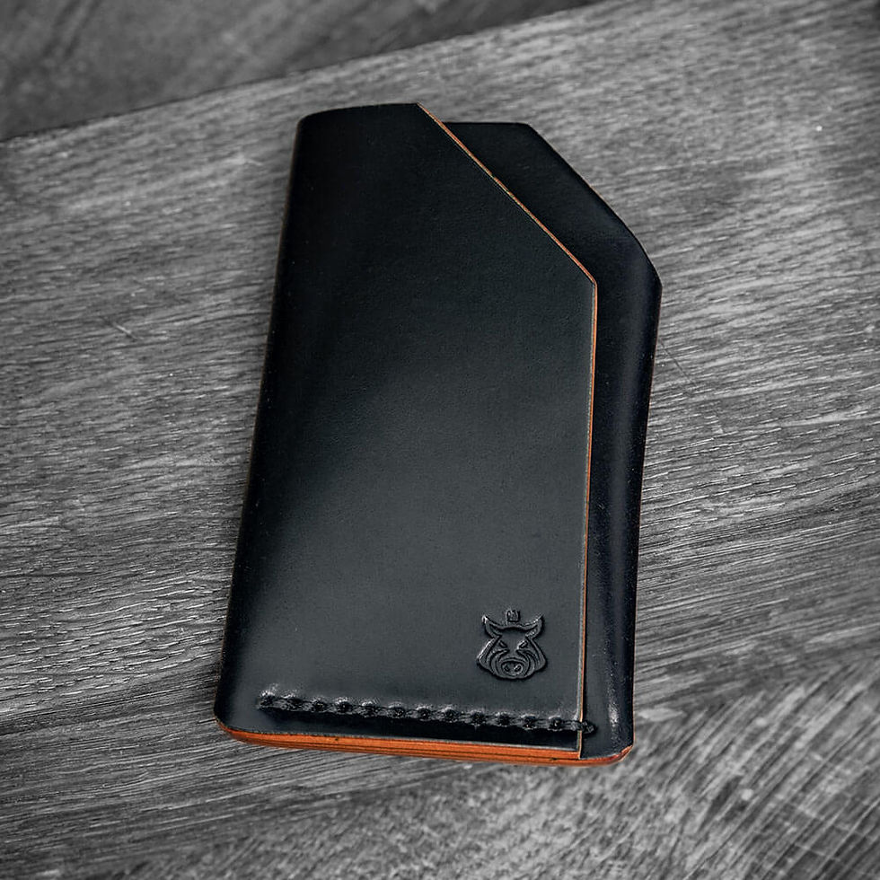 Thumbnail: Card holder " Double Shroud" SHELL CORDOVAN