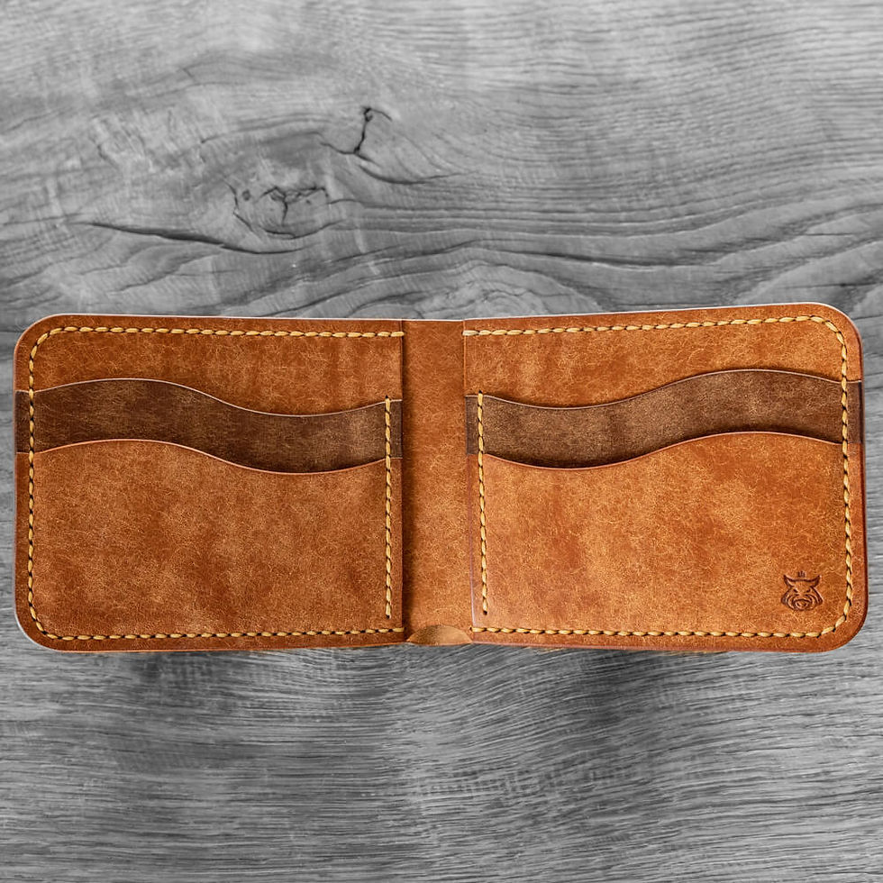 Thumbnail: IN STOCK Wallet "Stash" semi-SHELL CORDOVAN