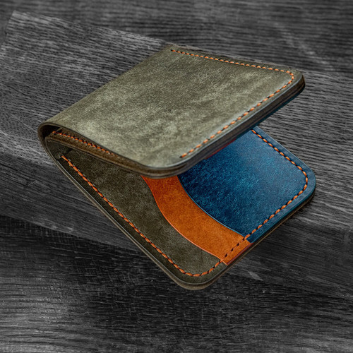 STR handmade 革財布　札入れ Wallet 