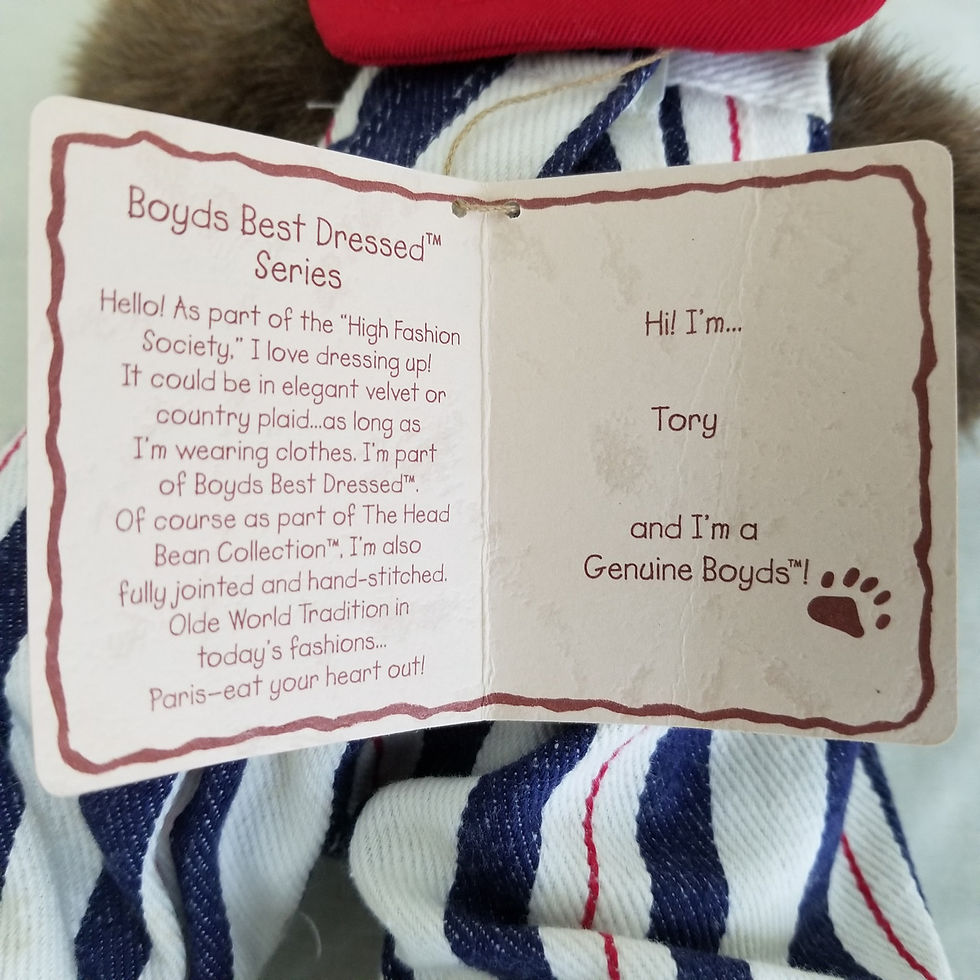 Thumbnail: Tory | Collectible | Boyds