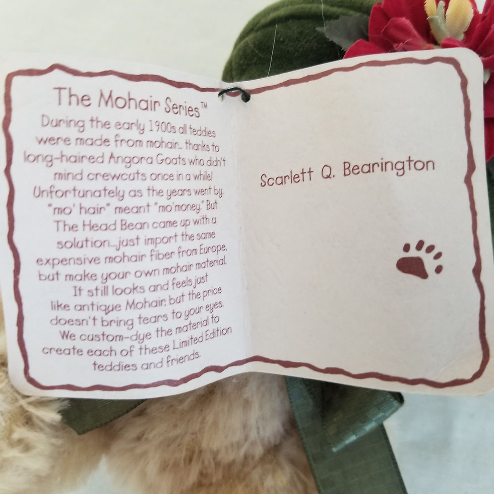 Thumbnail: Scarlett Q Bearington | Collectible | Boyds