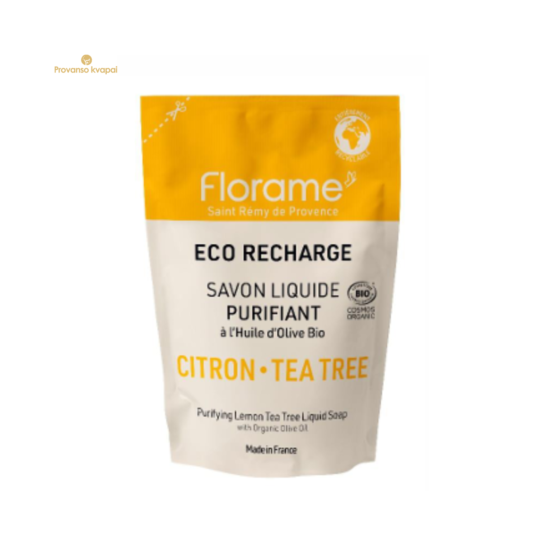 Citrinų - Arbatmedžio skysto muilo papildymas, 470 ml