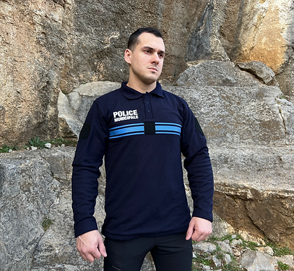 POLO POLICE MUNICIPALE ANTI COUTEAU