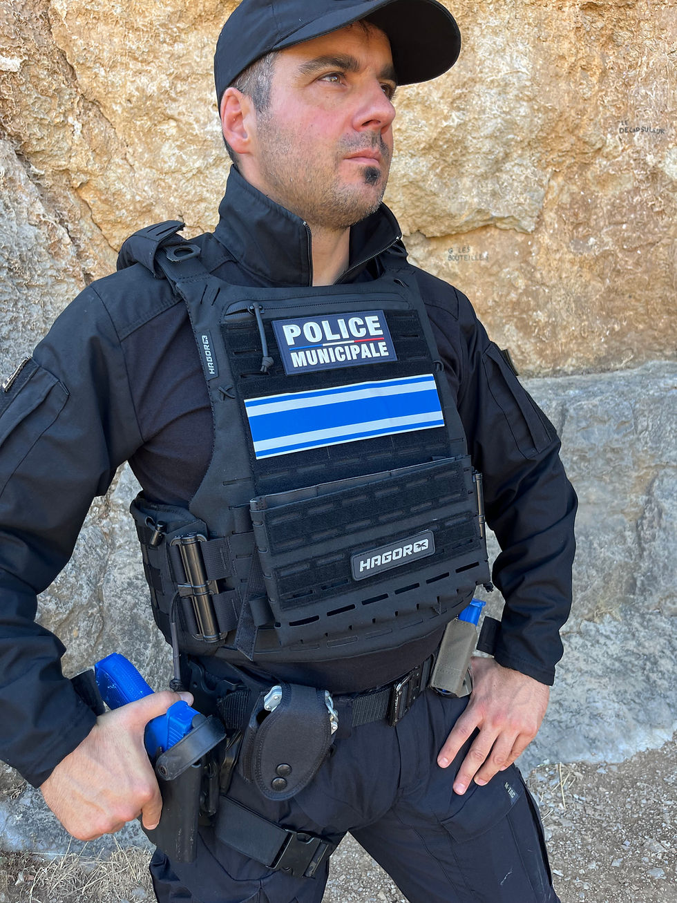 Gilet pour la police municipale 