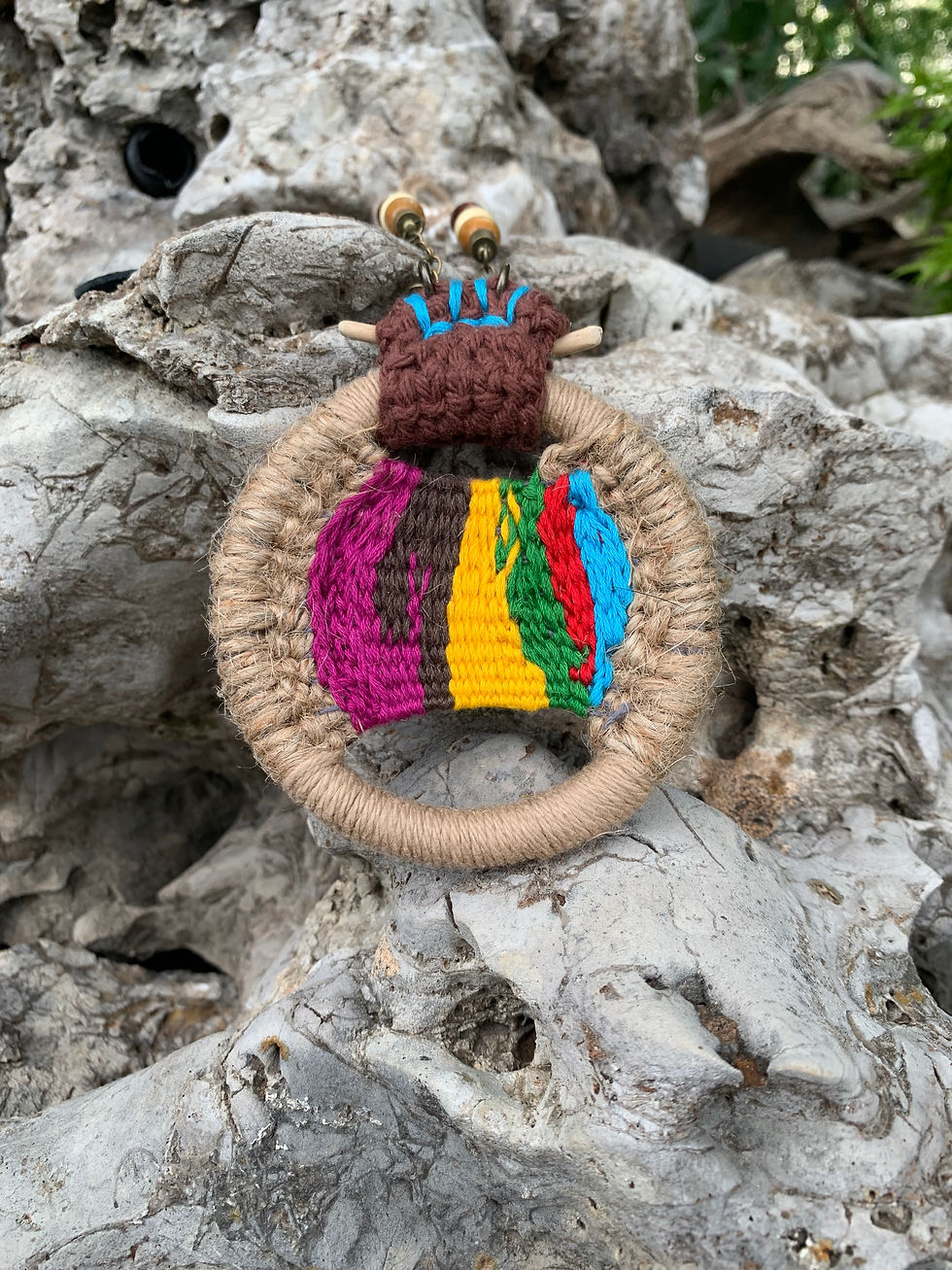 Thumbnail: Circle Weave Pendant