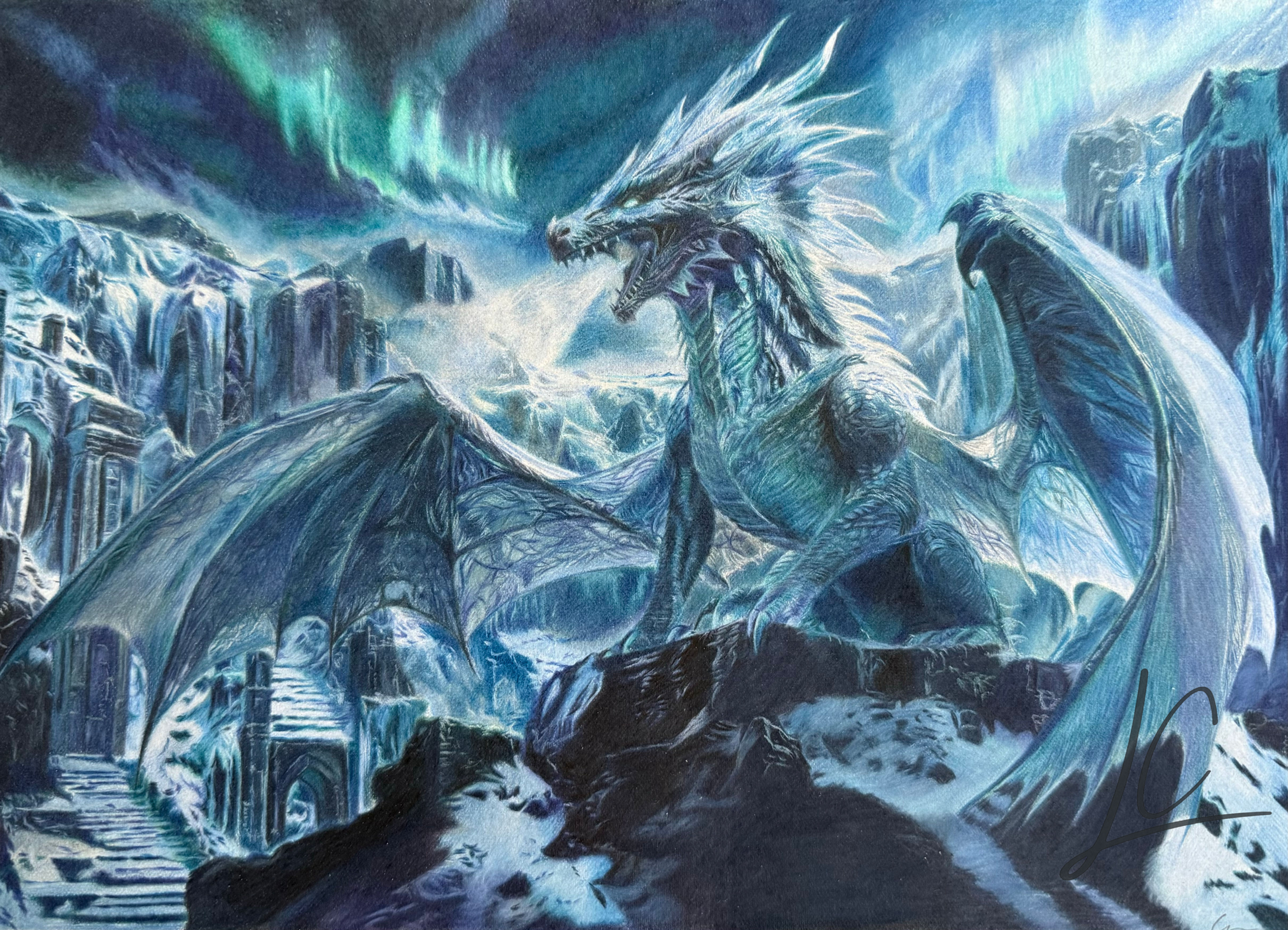 Celestial Icebound Print