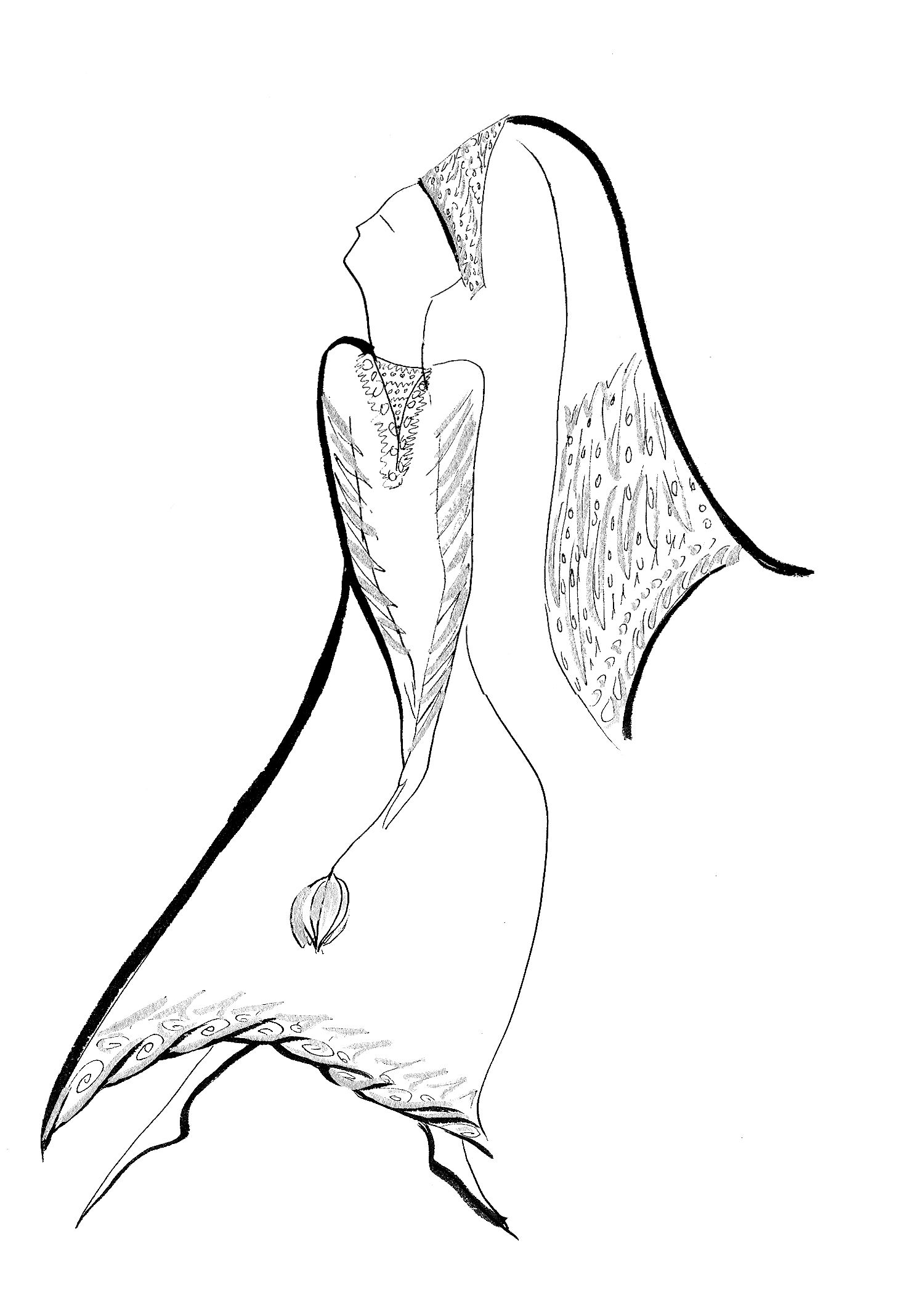 "Contented Bride" 8.5" x 11" PRINT