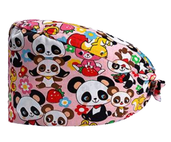 Pink Panda (with buttons)