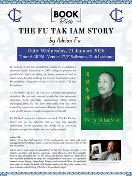 Book Talk - The Story of Fu Tak Iam
