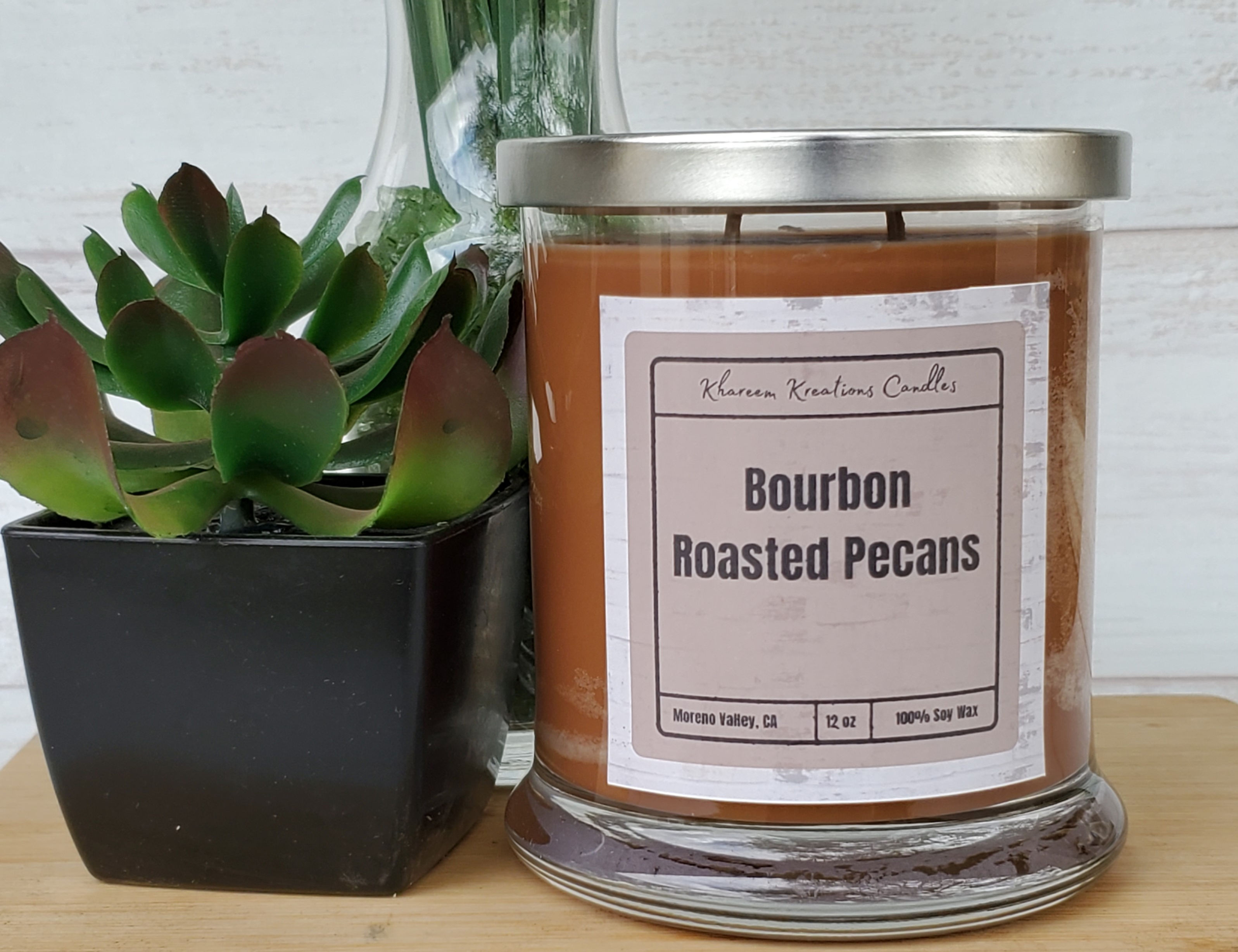Bourbon Roasted Pecans