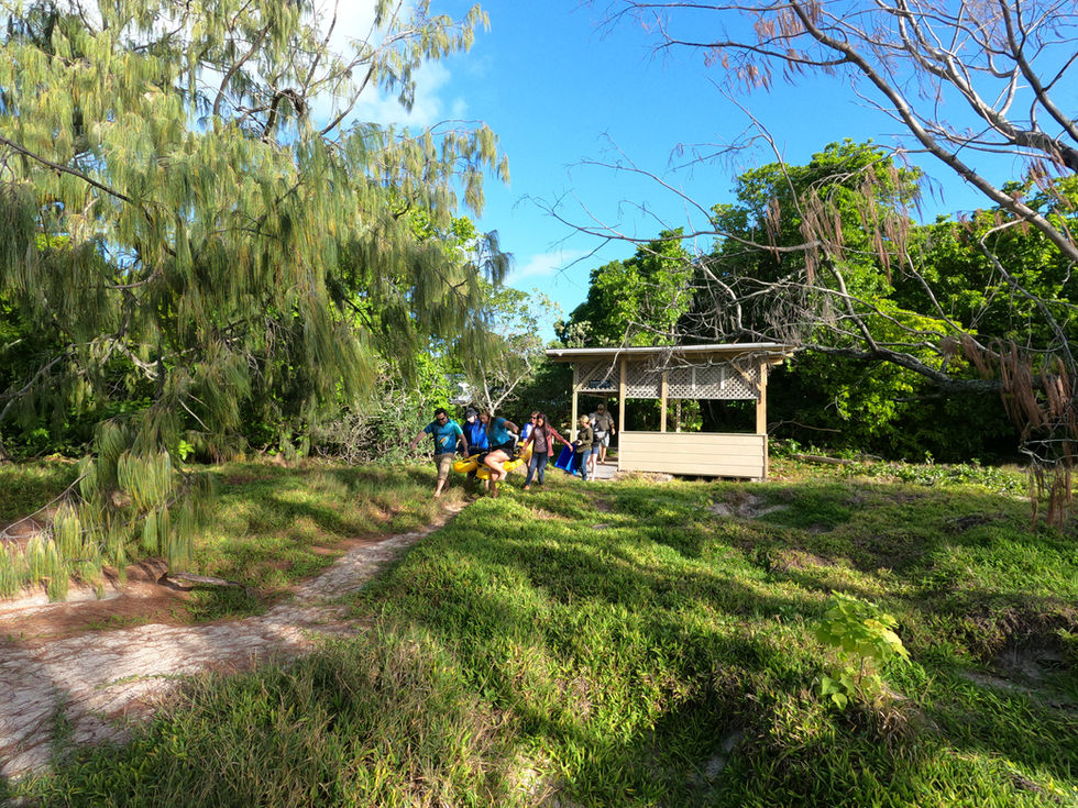 Field testing of various technologies at Heron Island