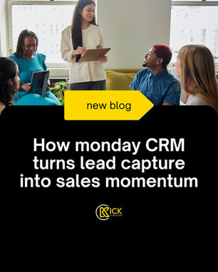 How monday CRM turns lead capture into sales momentum