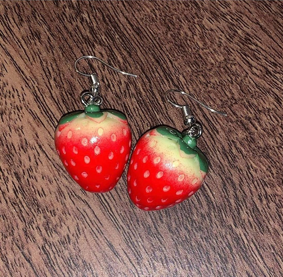 Thumbnail: Strawberry earrings