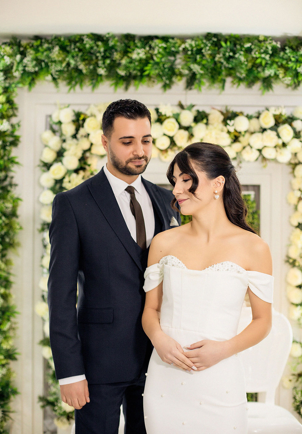 Evde söz nişan fotoğrafları