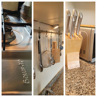 Excellent quality appliances and utensils