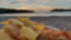 Fish and chips at 6 Porth Sands