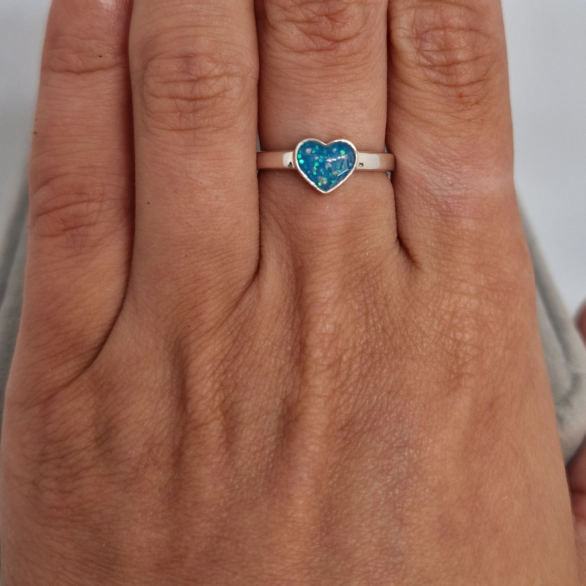 Plain Heart Ring