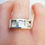 Thumbnail: Mens triple square ring