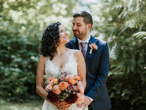 Adriana's Squamish Wedding Hair and Makeup
